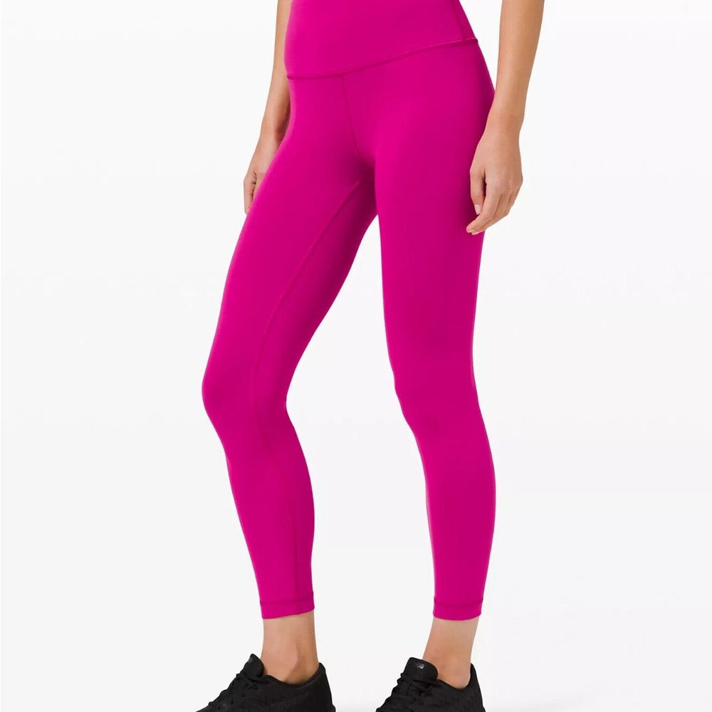 WunderTrain High-Rise Tight 25"- ripened raspberry